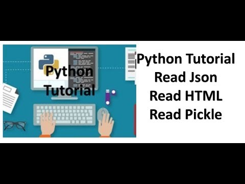 Tutorial 7- Pandas-Reading JSON,Reading HTML, Read PICKLE, Read EXCEL Files- Part 3 post thumbnail image