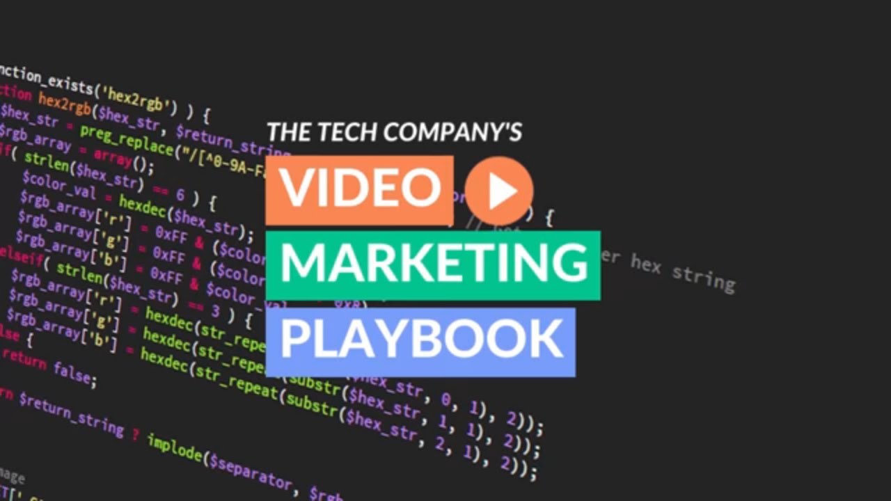 The Tech Company’s Video Marketing Playbook Promo post thumbnail image