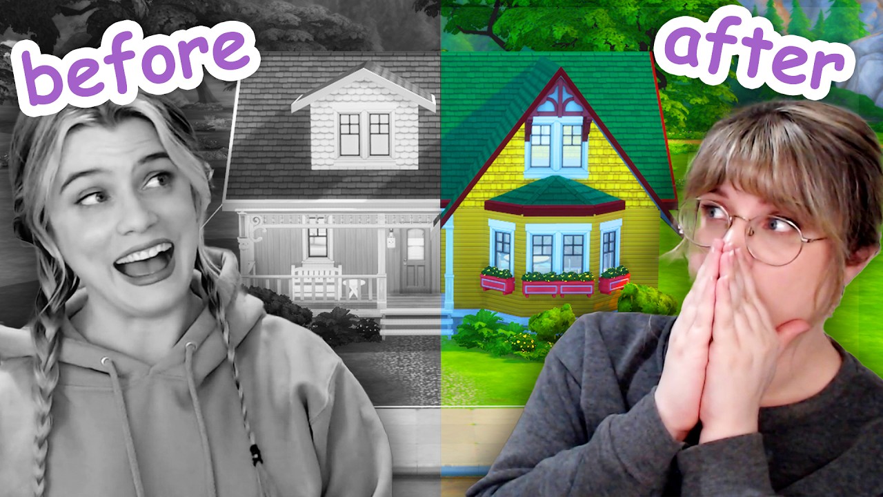 we tried building a house in black & white in the sims 4 post thumbnail image