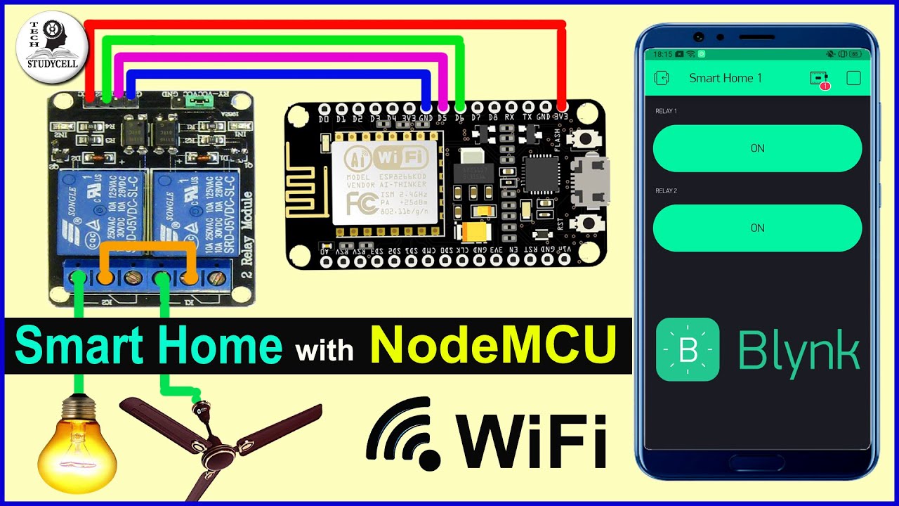 Home automation using NodeMCU and Blynk App – IOT based Project post thumbnail image