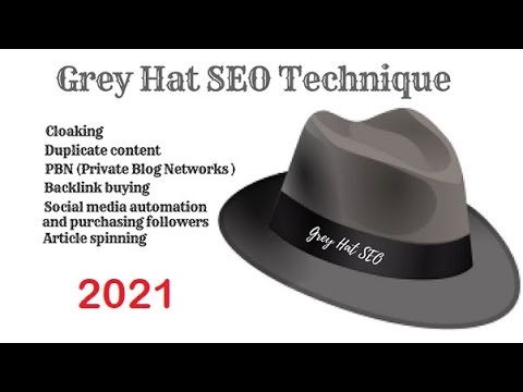 Grey Hat SEO Techniques 2021 | Grey Hat SEO Tutorial 2021 post thumbnail image