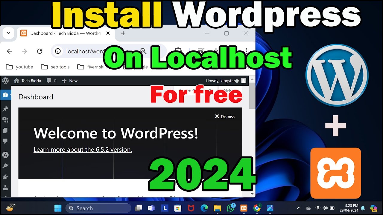 How to Install WordPress on Localhost (2024) Step-by-Step Guide post thumbnail image