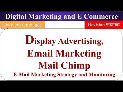 Digital Marketing and E Commerce unit 2, Digital Marketing and E Commerce aktu, Display, email post thumbnail image