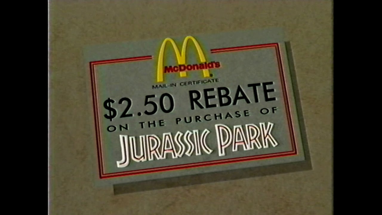 1994 Jurassic Park Home Video Marketing Promo VHS 60fps post thumbnail image