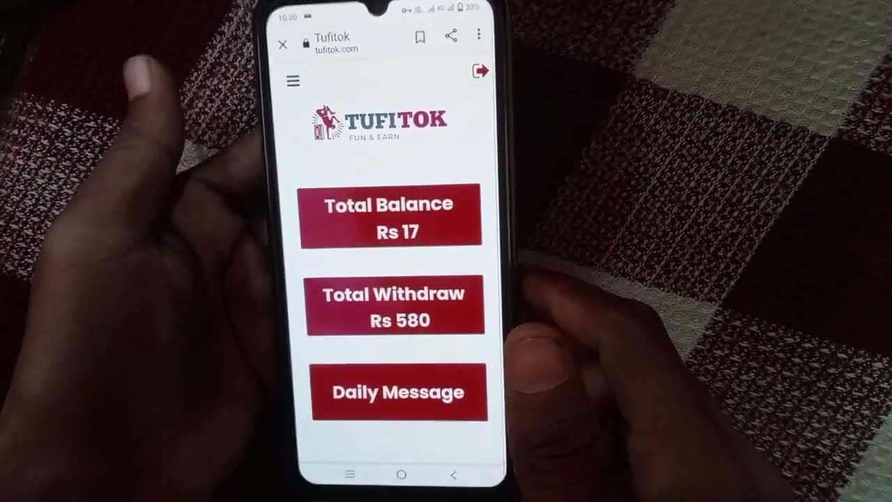 tufitok earning kaise kare 2023 tufitok || earning website how to make Money post thumbnail image