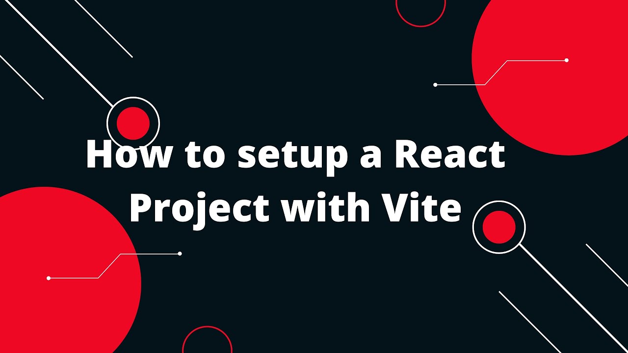 ⚛️ Quickstart Guide: Setting Up a React Project with Vite for Lightning-Fast Development! 🚀 post thumbnail image
