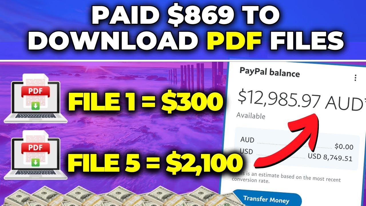 Earn $869 Downloading PDF Files For FREE ~ Worldwide! (Make Money Online) post thumbnail image