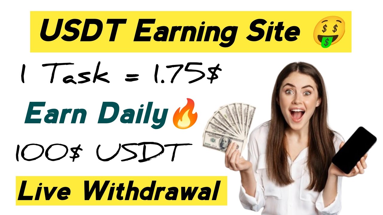 USDT Earning Website 2024 | USDT Order grabbing Website 2024 | USDT Mining Site Today | Live proof post thumbnail image