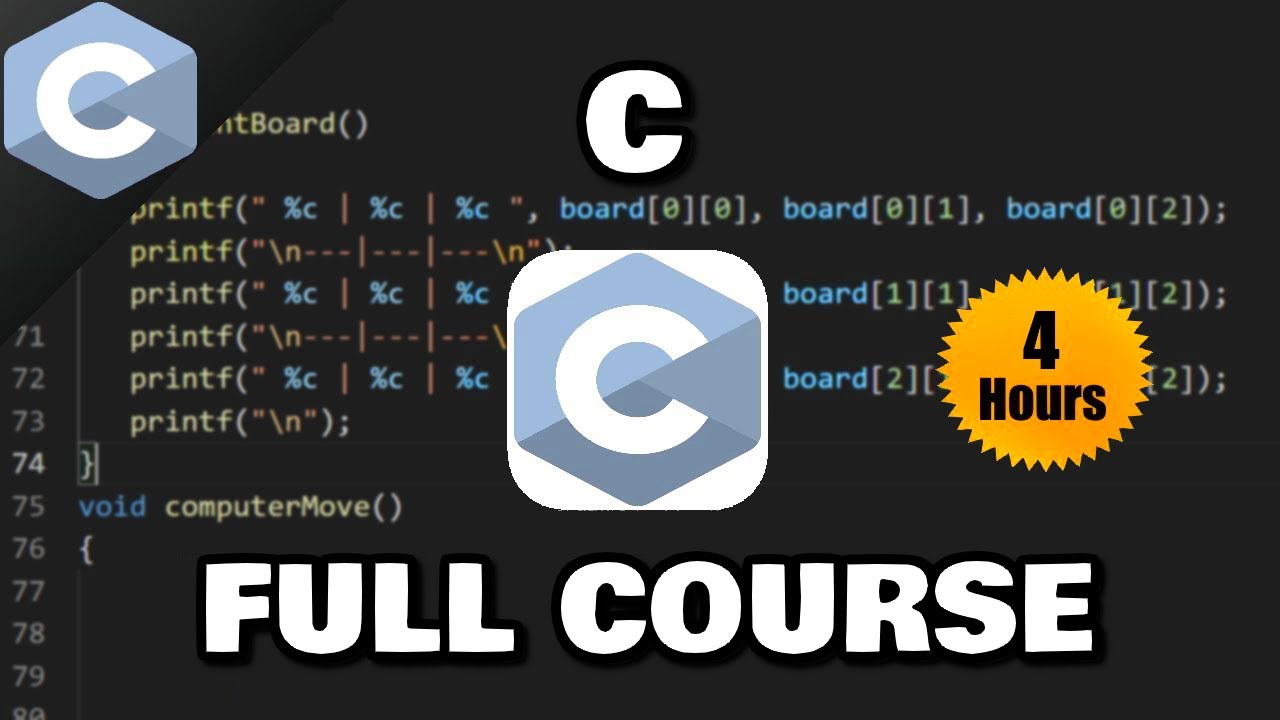 C Programming Full Course for free 🕹️ post thumbnail image