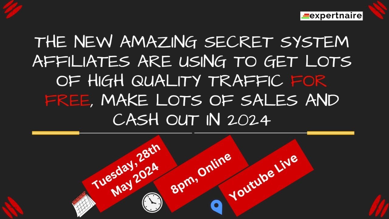 Amazing secret affiliates are using to get high quality traffic FOR FREE, make lots of sales in 2024 post thumbnail image