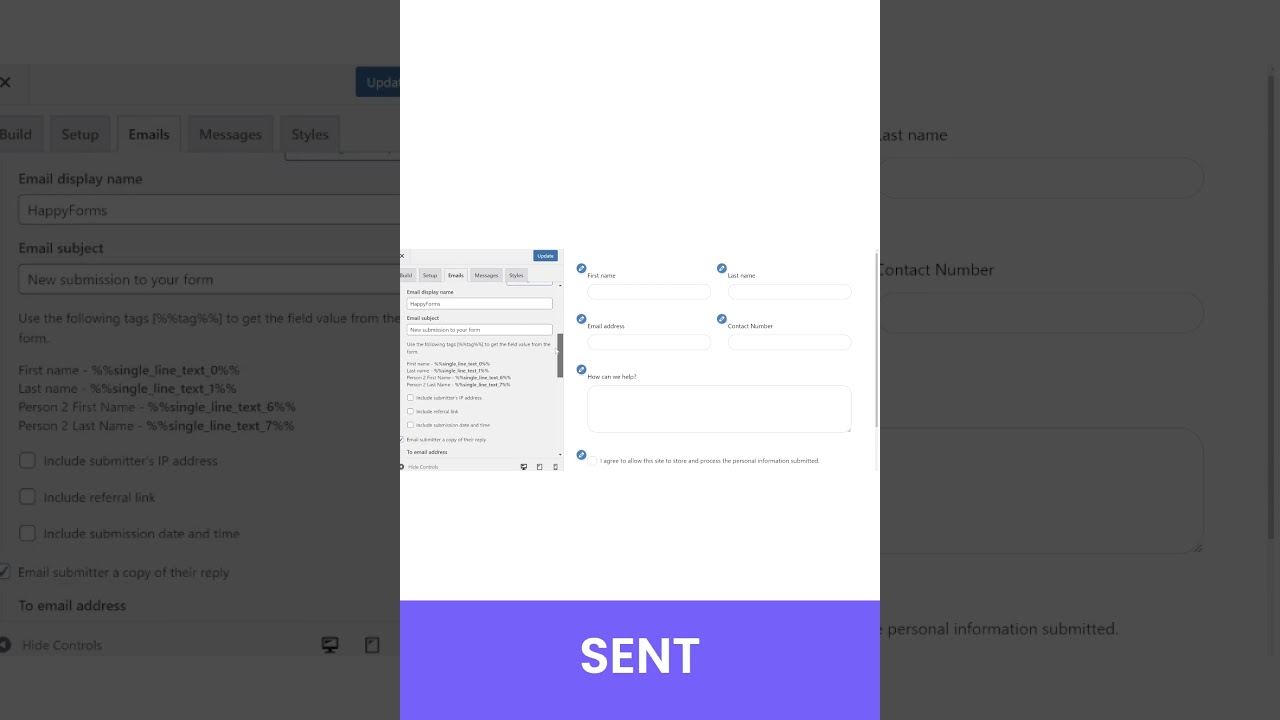 Setting Up Email Notifications in HappyForms post thumbnail image
