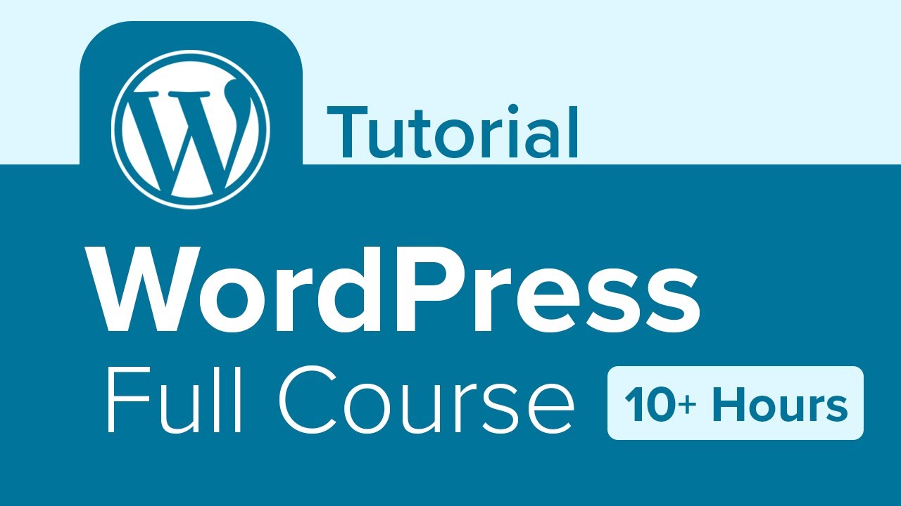 WordPress Full Course Tutorial (10+ Hours) post thumbnail image