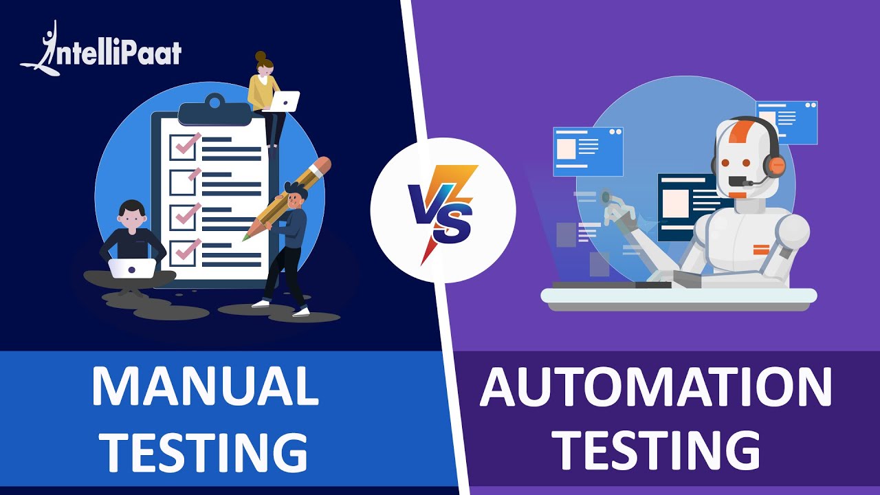 Automation Testing vs Manual Testing | Manual vs Automation Testing | Intellipaat post thumbnail image