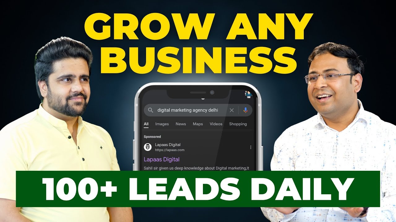 Lead Generation for any Business | Strategy, Tracking, Landing Page & Google Ads Ft. @UmarTazkeer post thumbnail image