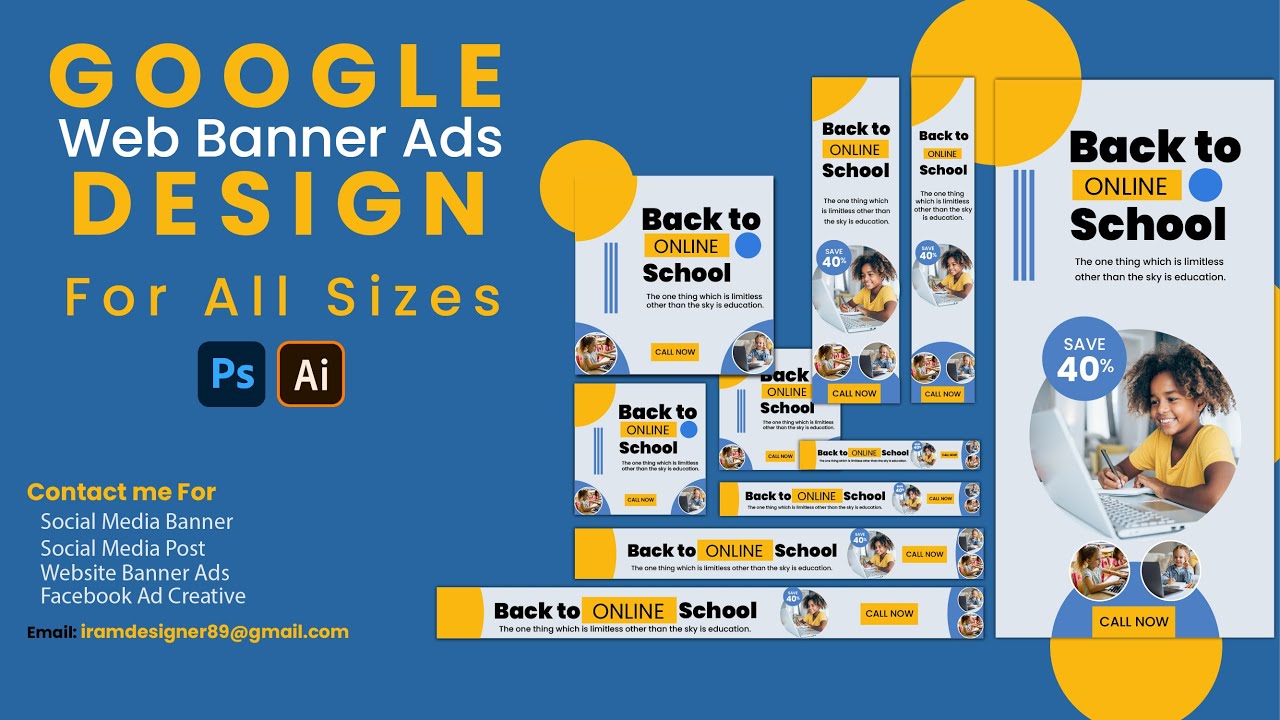 Banner Google Ads | Social Media Banner | AdWords Display Ads | Banner Design post thumbnail image