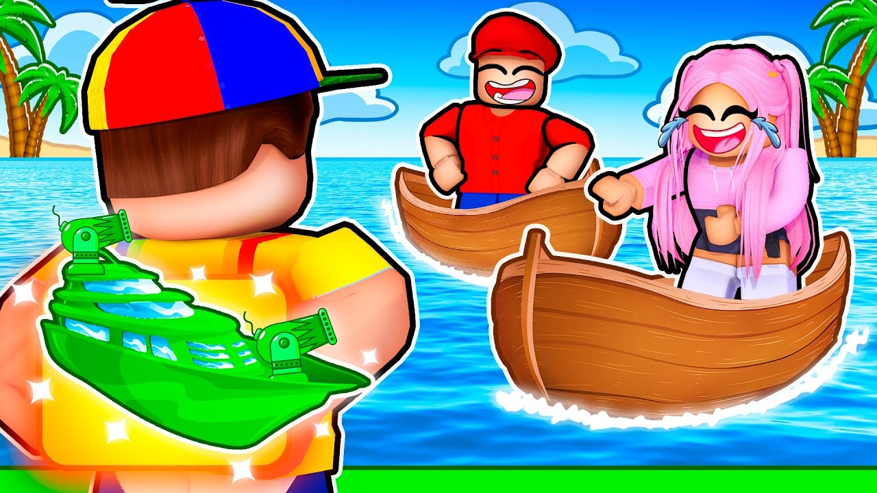 I Pretended to be a NOOB in Roblox Build a Boat, Then Used a $100,000 Boat! post thumbnail image