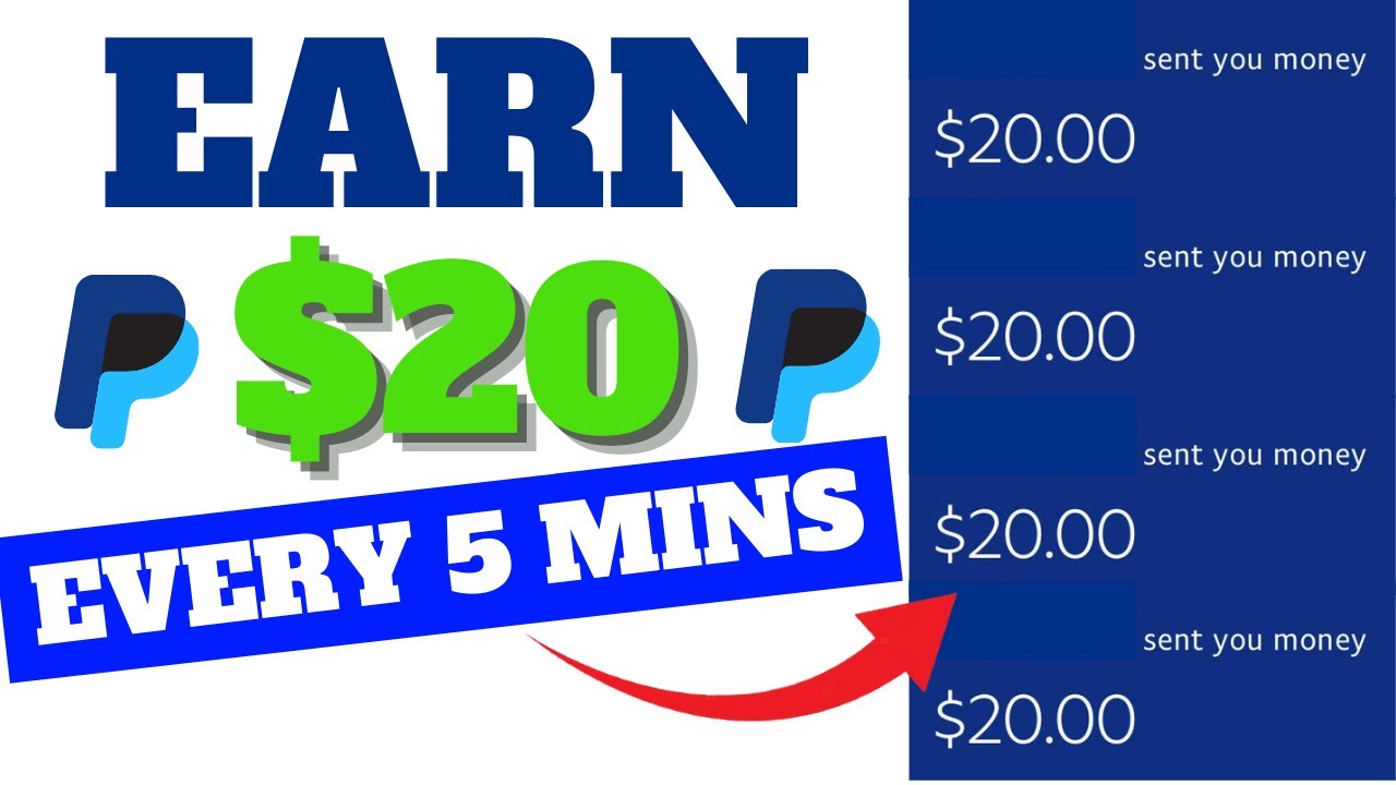 Earn $20 Every 5 Mins Into Your PayPal (Earn PayPal Money For Beginners 2024) post thumbnail image