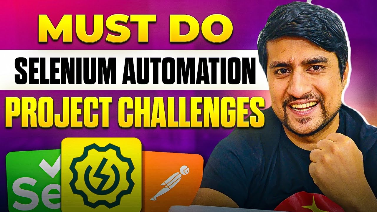 MUST Do Selenium Automation Project Challenges post thumbnail image