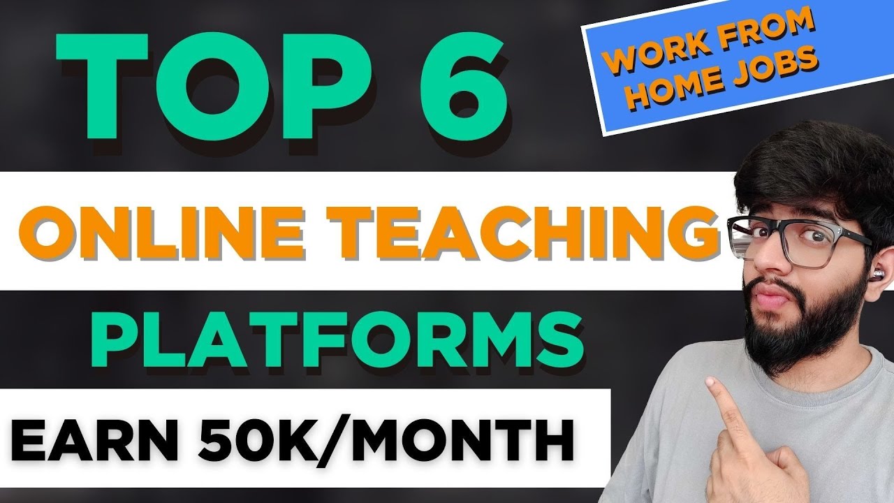 Top 6 Online Teaching Jobs from Home | How to make Money Online by Teaching? post thumbnail image