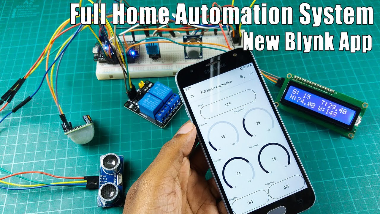 How to make a Full Home Automation System with the Nodemcu ESP8266 board and the New Blynk app post thumbnail image