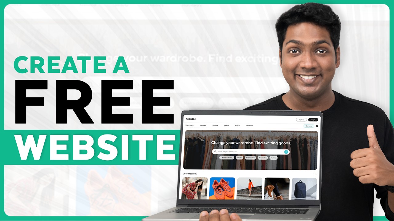 How to Create a FREE Website Using AI | 2024 🆓 post thumbnail image