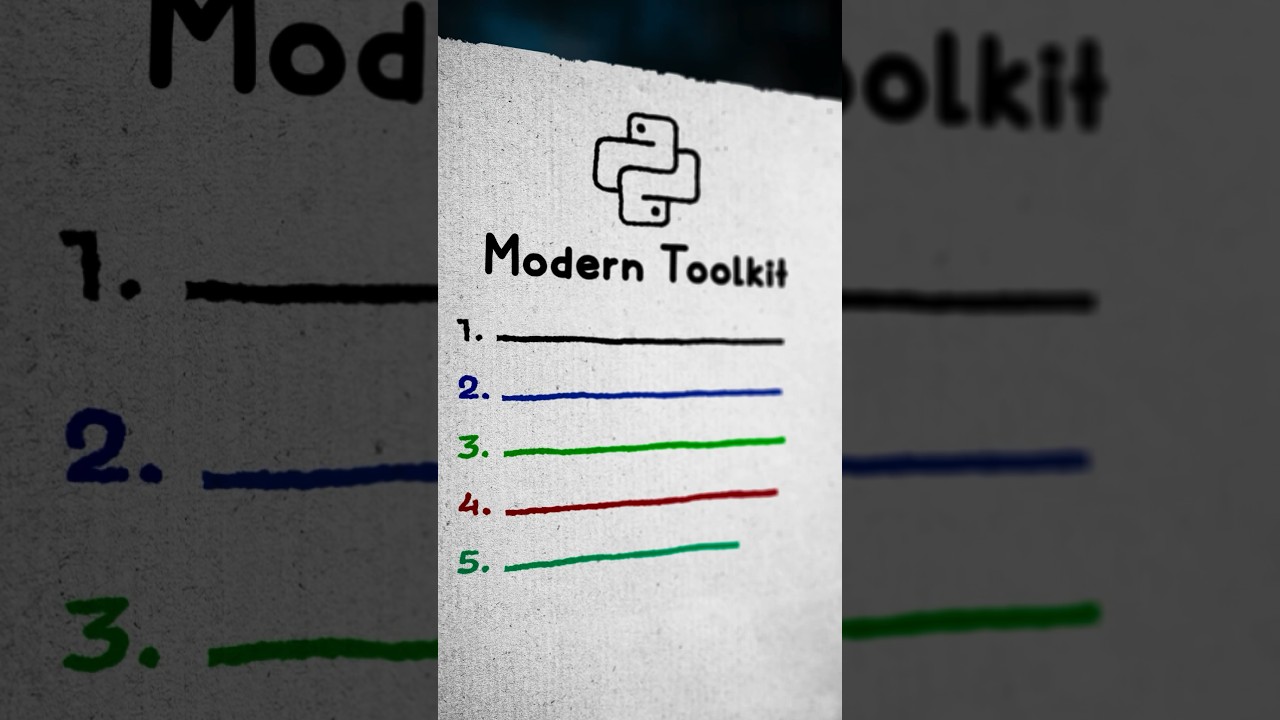 The Python Modern Toolkit 💻 #developer #python #softwareengineer #code #technology post thumbnail image