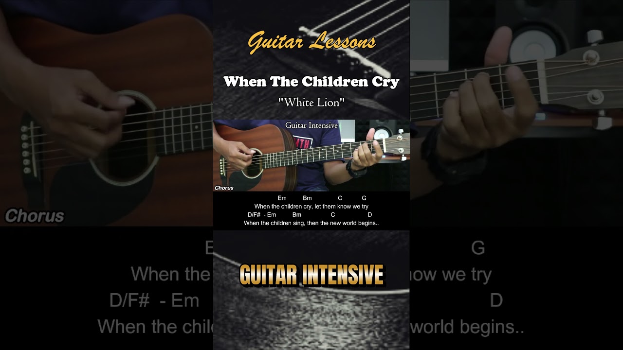 When the Children Cry – White Lion | EASY Guitar Tutorial with Chords – Guitar Lessons  #guitarhowto post thumbnail image