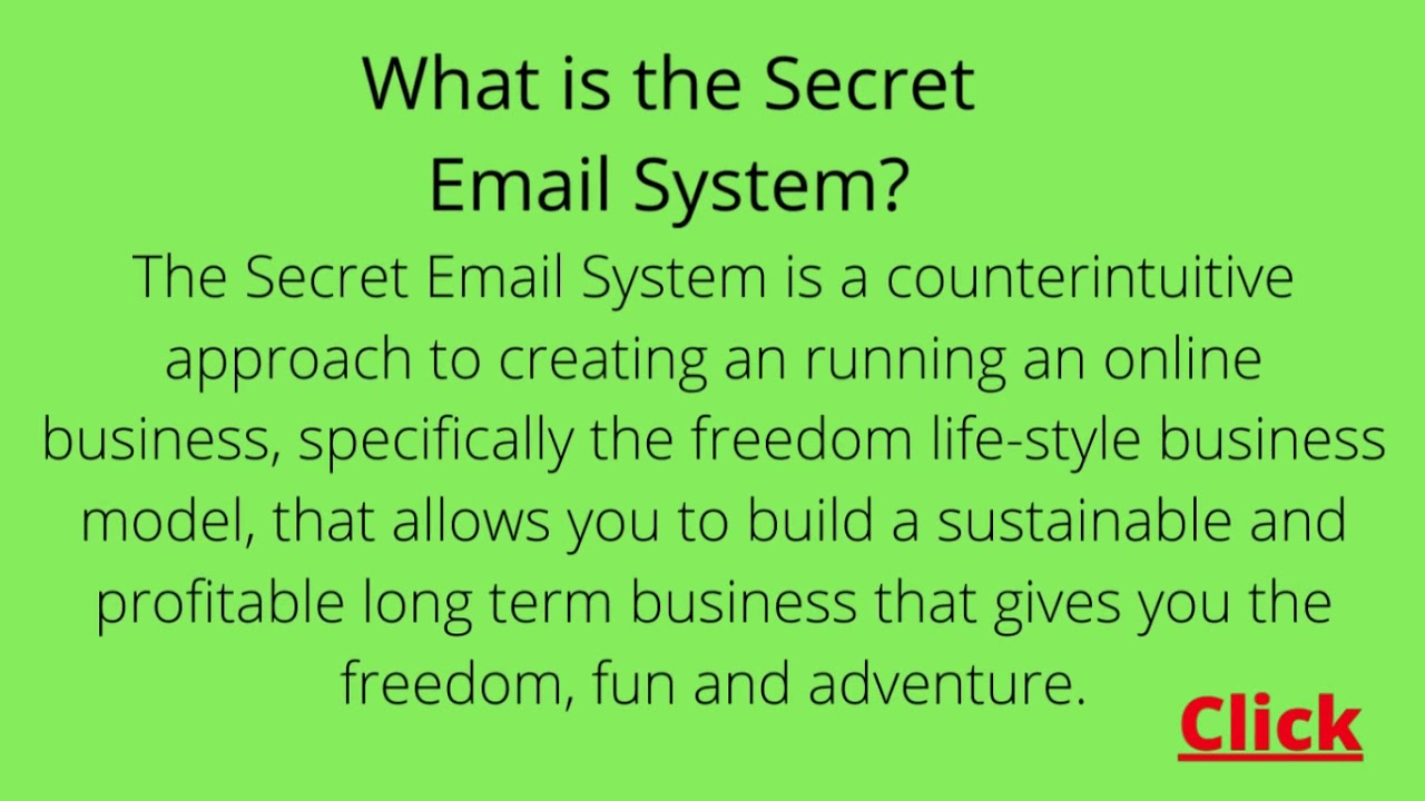 Secrets E-mail System/Best Email marketing system and Tools post thumbnail image