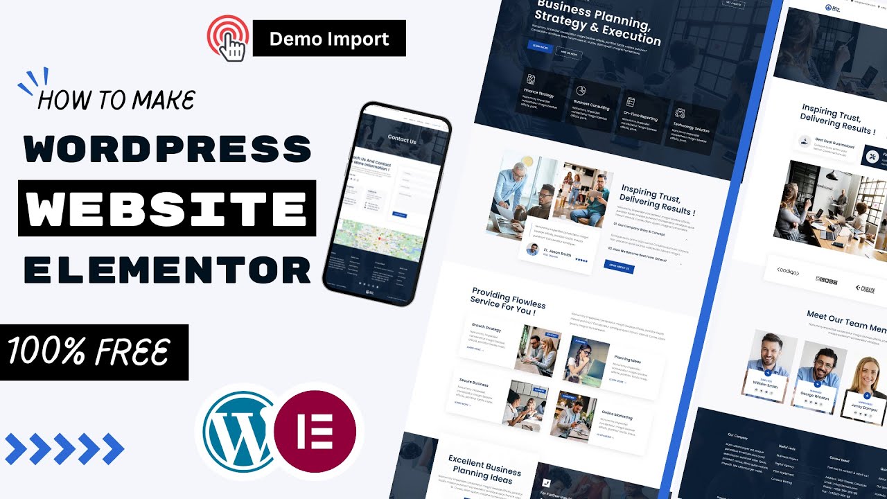 How to Make a WordPress Website with Elementor | WordPress Tutorial post thumbnail image