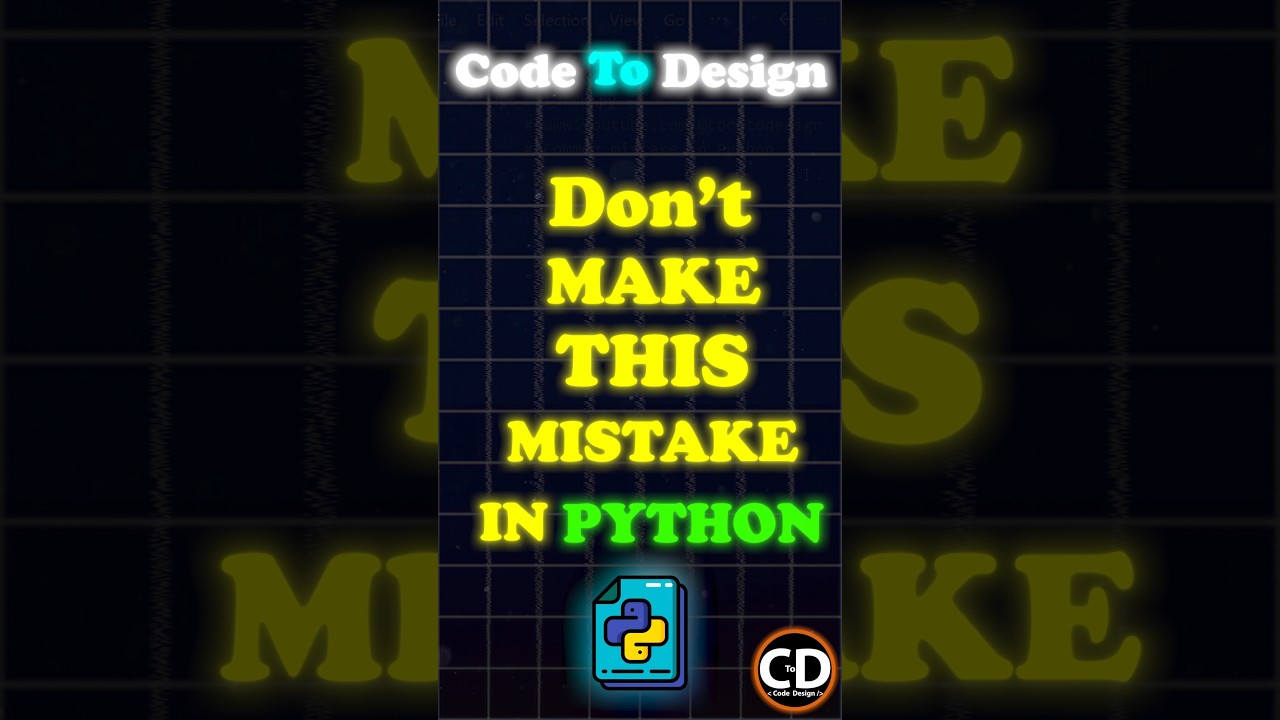 The most common mistake in Python.  #python #programming #code post thumbnail image