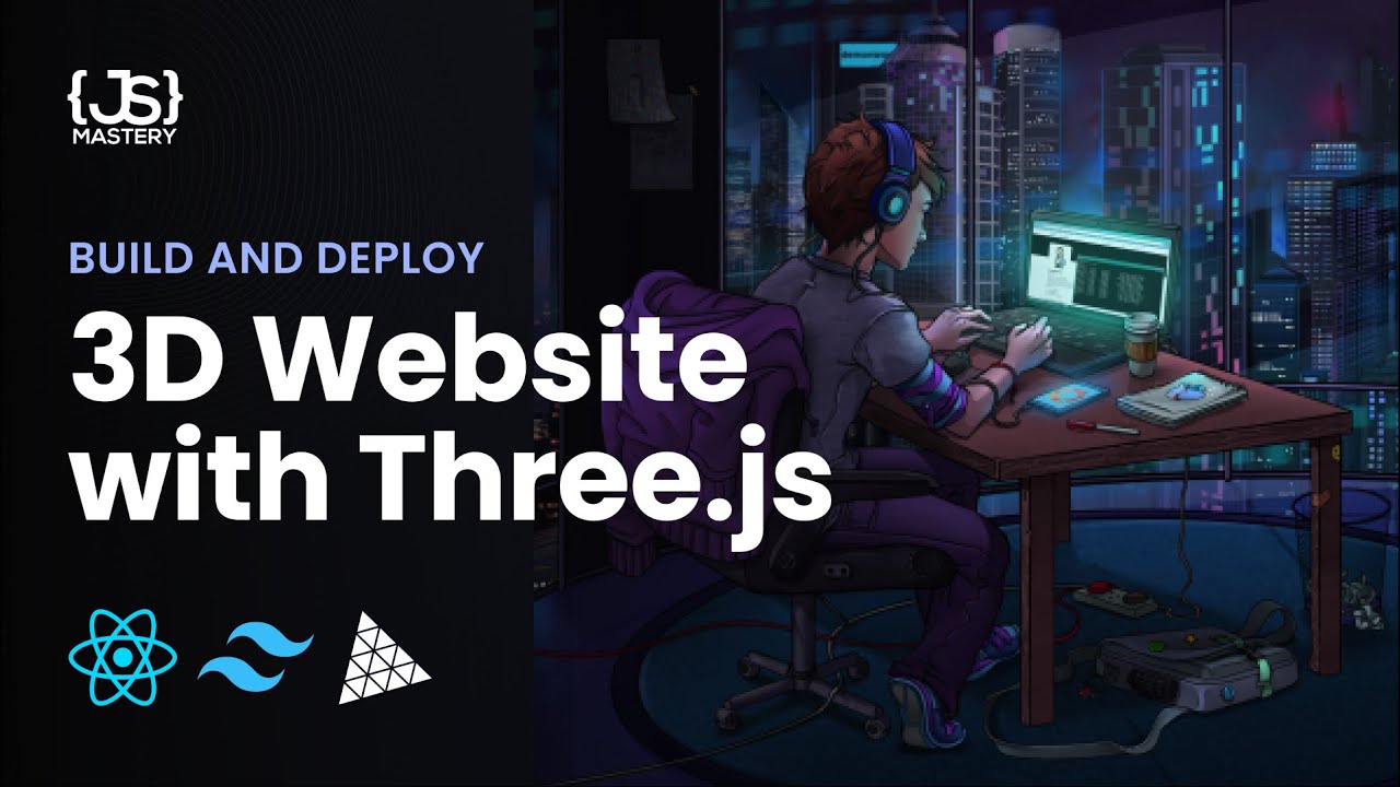 Build and Deploy an Amazing 3D Web Developer Portfolio in React JS | Beginner Three.js Tutorial post thumbnail image