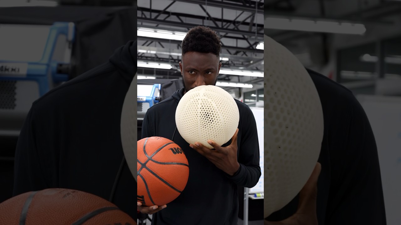 This Airless Basketball is 3D Printed! post thumbnail image