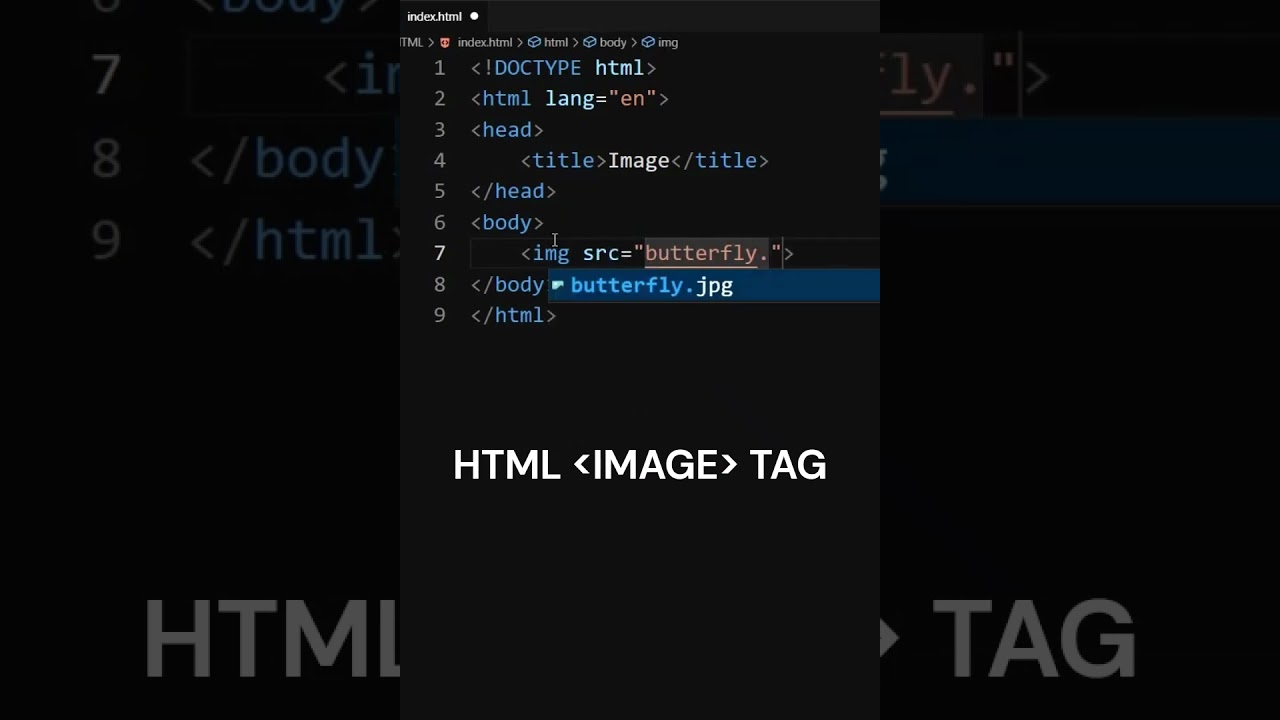 Insert image in HTML | Html Image Tag #html post thumbnail image