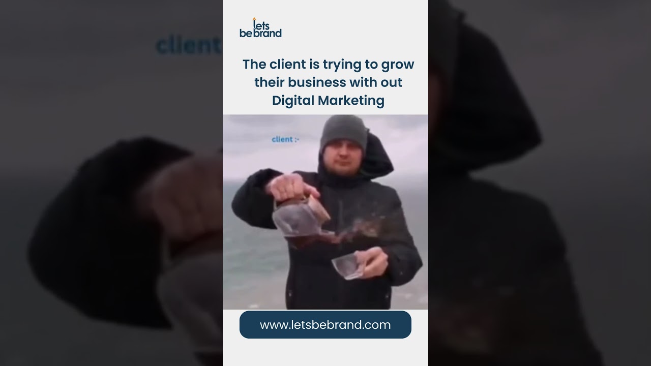 The client is trying to grow their business without Digital Marketing|#meme post thumbnail image