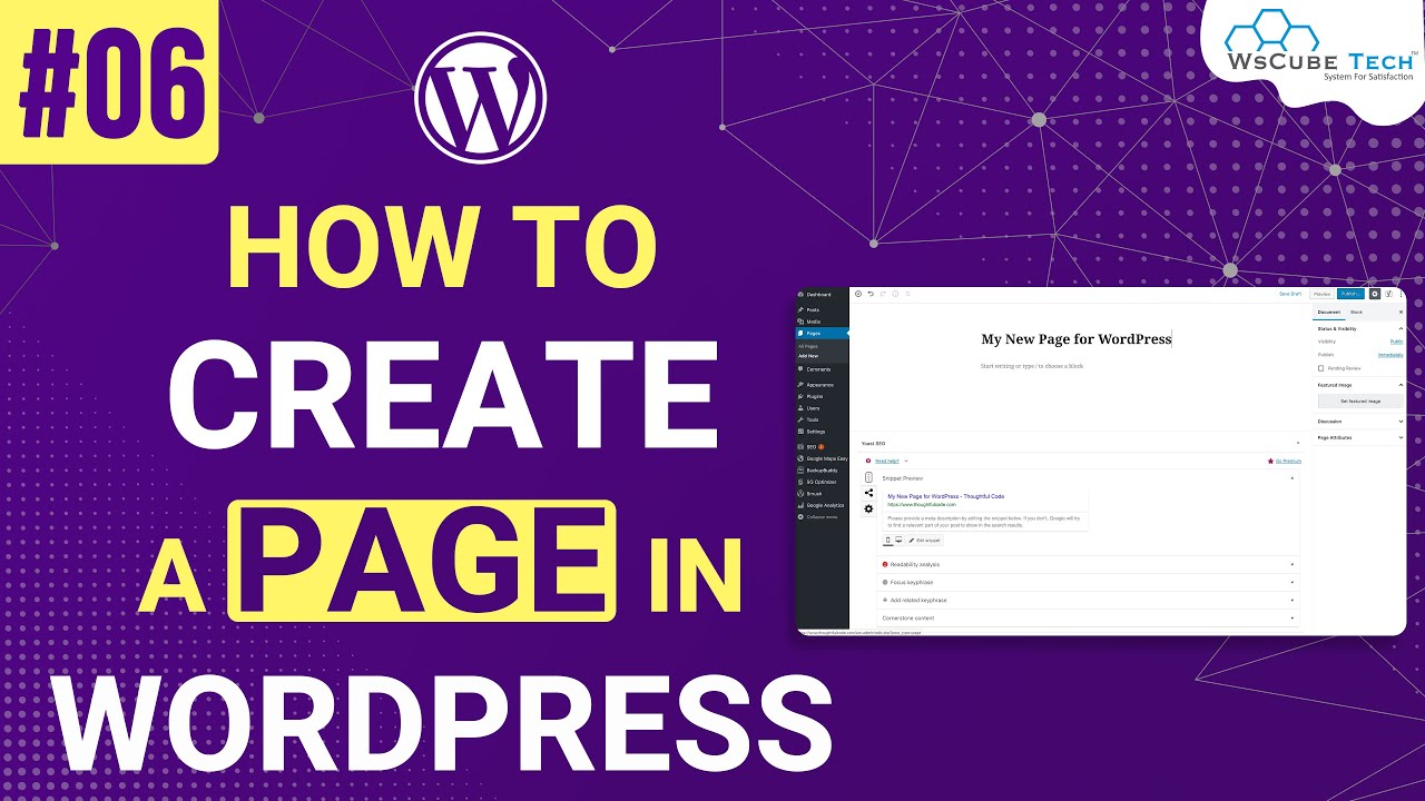 WordPress में Page कैसे ADD करे? | WordPress Tutorial for Beginners post thumbnail image