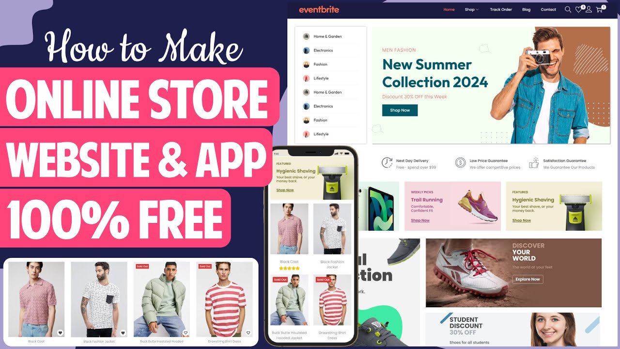 How to Create a FREE eCommerce Website with WordPress – ONLINE STORE 2024 post thumbnail image