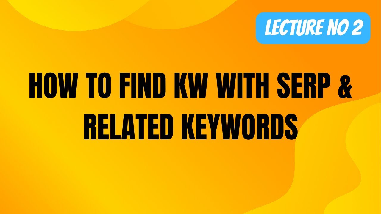 How to find KW With SERP & Related Keywords post thumbnail image