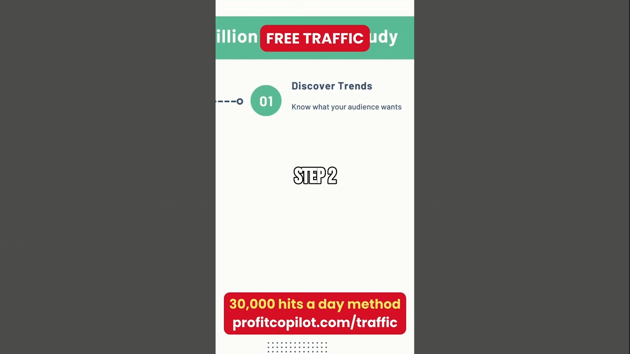 🚀 Drive Insane Traffic for FREE with these 3 Simple Steps! 🌟 post thumbnail image