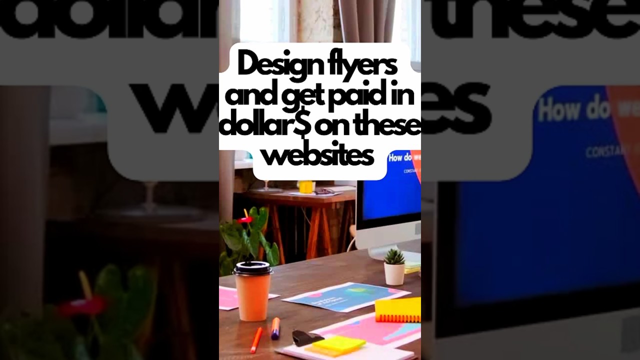 Flyer Design Job Websites in 2024| How to Earn in Dollars Working from Home Online as a Beginner post thumbnail image