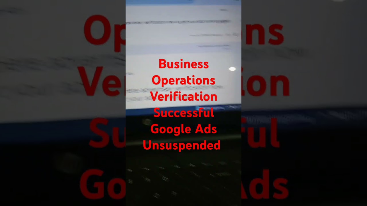 Business Operations Verification Successful Whatsup :- 8510882664 #Verify #Unsuspended #Google #Ads post thumbnail image