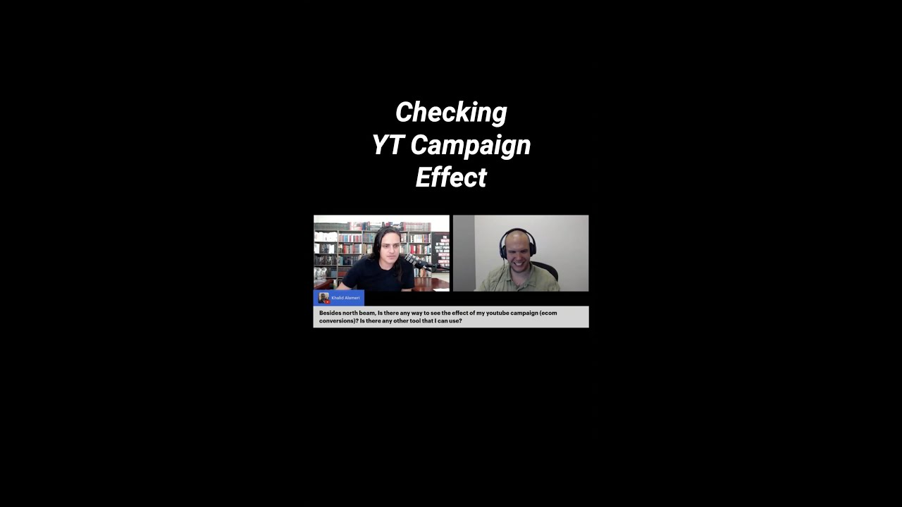 Checking YT Campaign Effect without Northbeam #shorts #ppc #googleads #youtube #business #marketing post thumbnail image