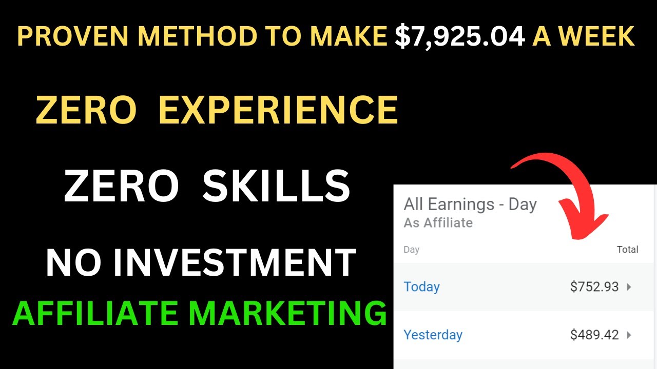 Earn $7,925.04 In a Week With Affiliate Marketing For Beginners | Digital Marketing | Digital Income post thumbnail image