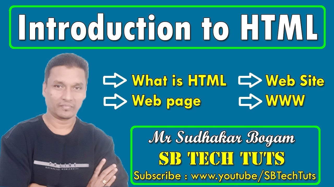 Introduction to HTML | What is HTML, WebPage, WebSite, WWW | HTML Tutorial | CLASS-1 | Telugu post thumbnail image