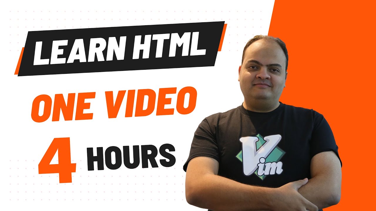 Learn HTML In One Video – تعلم HTML في فيديو واحد كورس كامل post thumbnail image