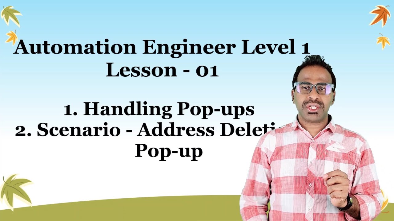 Tosca Automation Engineer – Lesson 01 | Handling Pop-ups | Address Deletion Pop-up post thumbnail image