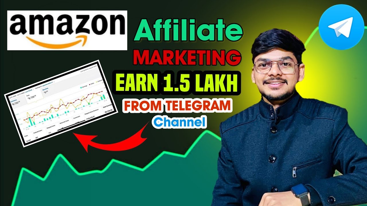 Amazon Affiliate Marketing For Beginners Earn 1 LAKH + From Telegram Channel #amazonaffiliate Uvstar post thumbnail image