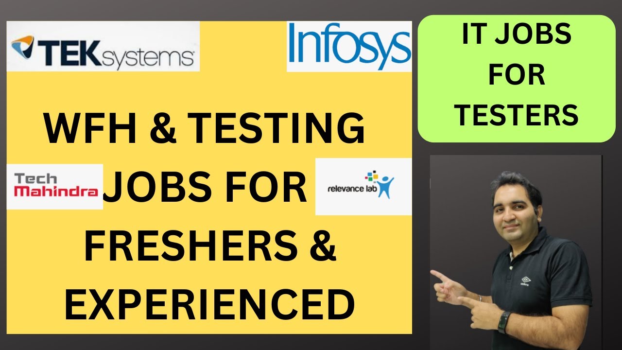 WFH Testing Jobs | Manual Testing| Fresher Jobs| Rd Automation Learning post thumbnail image