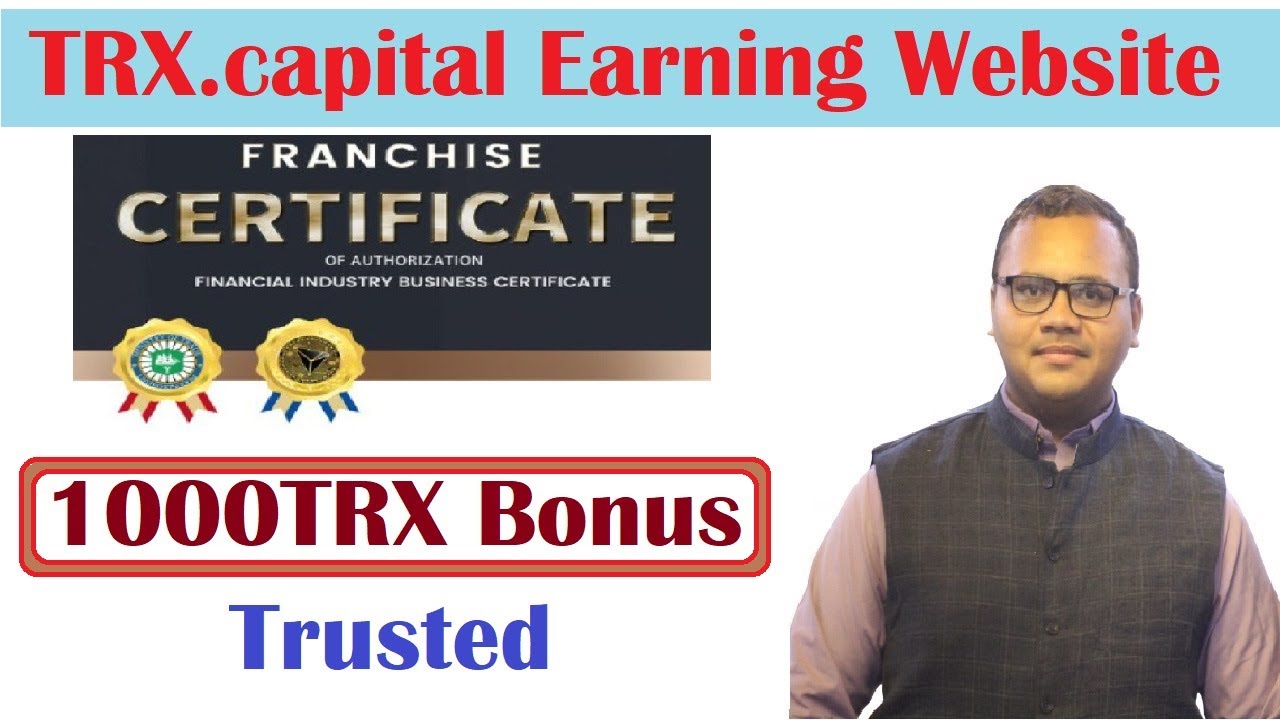 TRX.capital Earning Website Complete Review & Proof | How to Make Money Online | Muhammad Kamran post thumbnail image