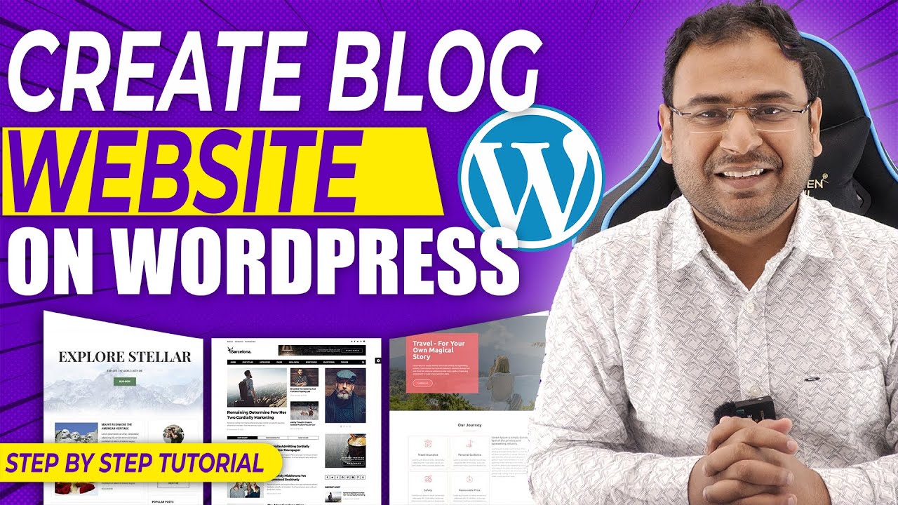 Create a Basic Blog Website in WordPress Step by Step (For Beginners) | WordPress Course #2 post thumbnail image