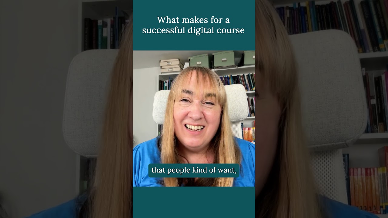 What makes for a successful digital course #shorts #teacherpreneur #eltfreelancer post thumbnail image